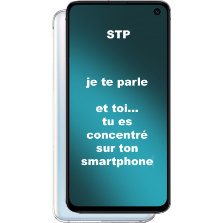 Smartphone message 6 (8x15cm) - Sticker/autocollant