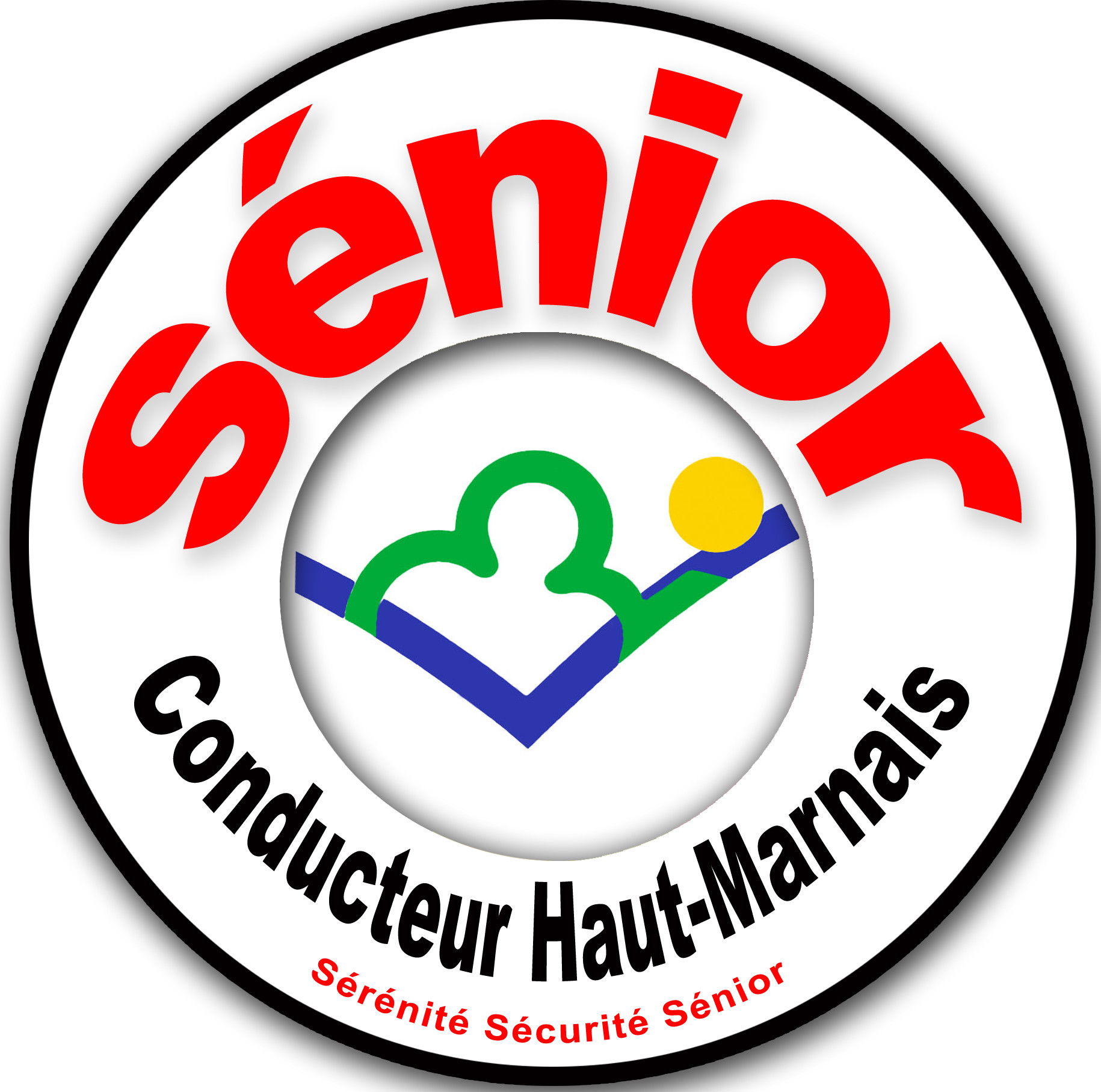 conducteur Sénior Haut-Marnais - 15cm - Sticker/autocollant