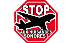 nuisances sonores Stop (15cm) - Sticker/autocollant