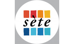 Sète - 15cm - Sticker/autocollant