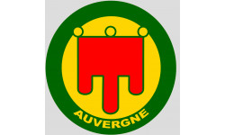 Auvergne - 5cm - Sticker/autocollant