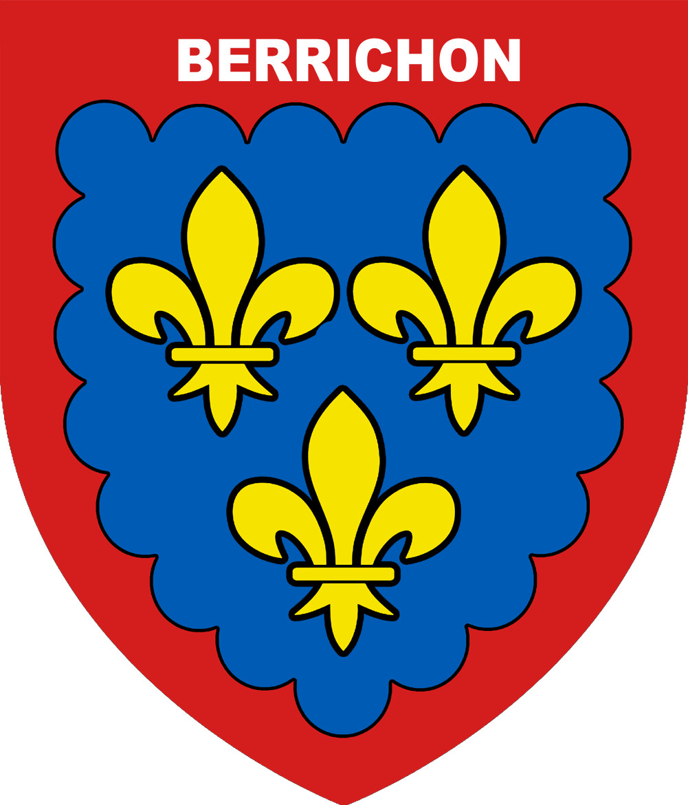 Blason Berrichon - 20x17cm - Sticker/autocollant