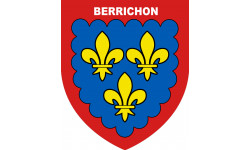 Blason Berrichon - 15x12.8cm - Sticker/autocollant