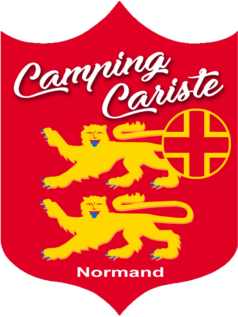 Campingcariste Normandie - 20x15cm - Sticker/autocollant