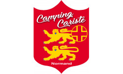 campingcariste Normandie - 10x7.5cm - Sticker/autocollant