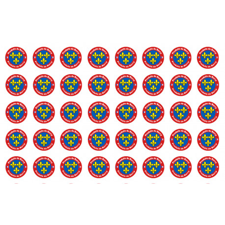 Produits du Berry - 40fois 2cm - Sticker/autocollant