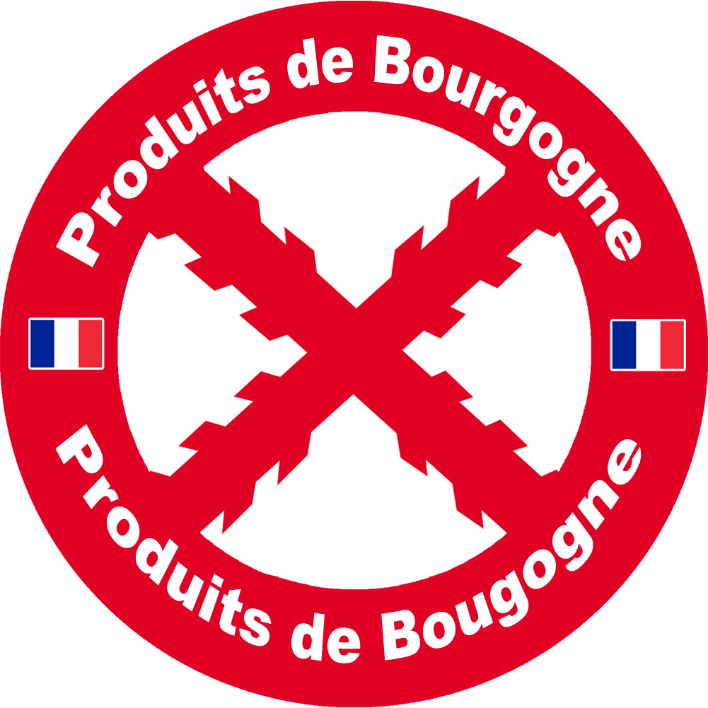 Produits de Bourgogne - 1 sticker de 15cm - Sticker/autocollant