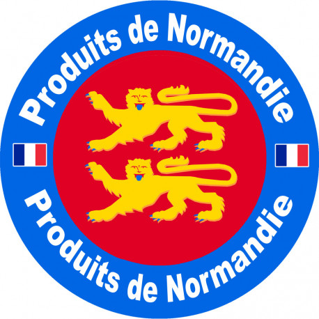 Produits Normand - 1 sticker de 15cm - Sticker/autocollant