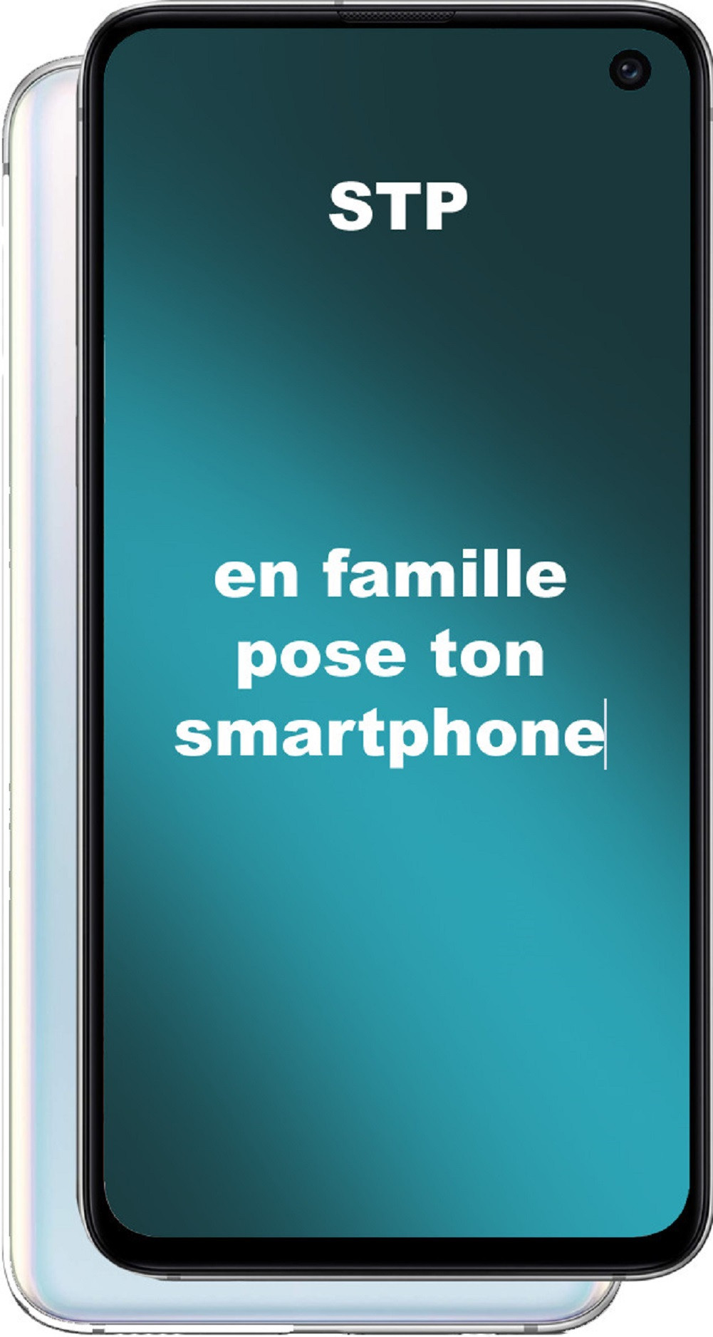 Smartphone message 1 (8x15cm) - Sticker/autocollant