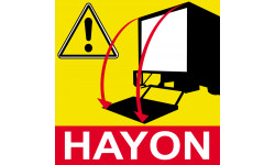 Hayon - 15cm - Sticker/autocollant