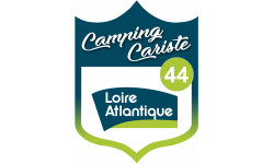 campingcariste Loire Atlantique 44 - 15x1.2cm - Sticker/autocollant