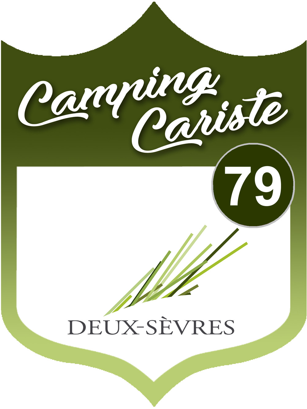 campingcariste Deux-sèvres 79 - 10x7.5cm - Sticker/autocollant