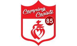 campingcariste Vendée 85 - 20x15cm - Sticker/autocollant