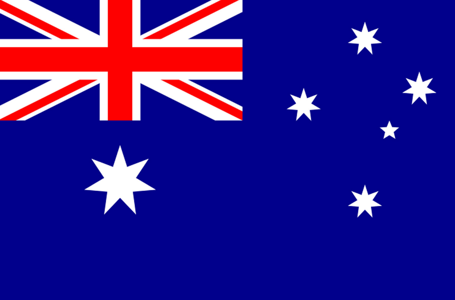 Drapeau Australie - 19.5x13cm - Sticker/autocollant