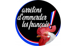 arrêtons d'emmerder les français - 5cm - Sticker/autocollant