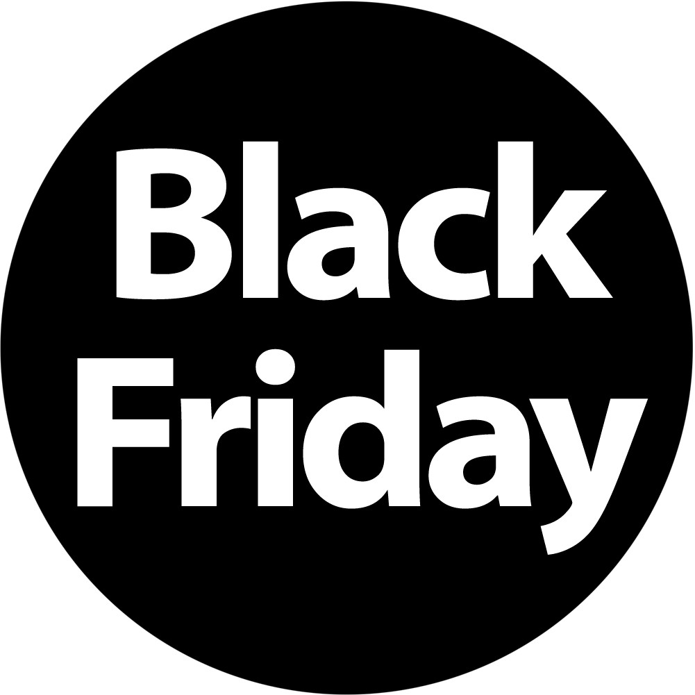 Black Friday - 20cm - Sticker/autocollant