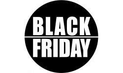 BlackFriday - 15cm - Sticker/autocollant