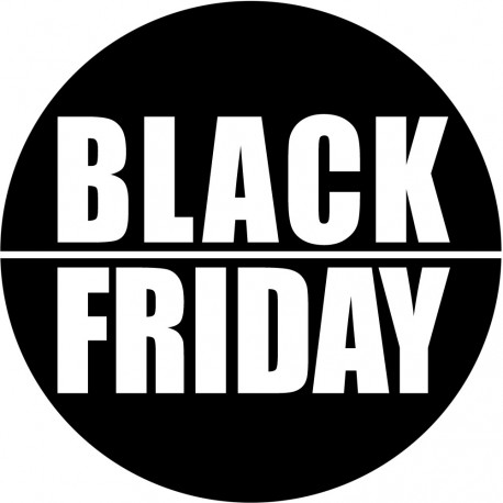 BlackFriday - 5cm - Sticker/autocollant