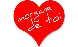 morgane de toi - 5x4,5cm - Sticker/autocollant