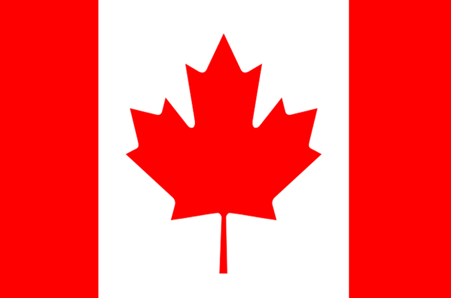 Drapeau Canada - 19.5 x 13 cm - Sticker/autocollant