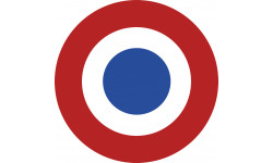 drapeau aviation Française - 5cm - Sticker/autocollant