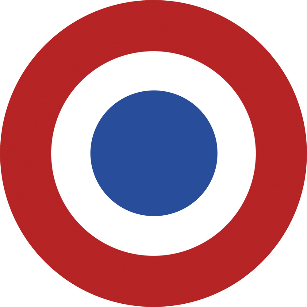 drapeau aviation Française - 5cm - Sticker/autocollant