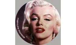 maryline monroe - 20cm - Sticker/autocollant