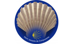  Saint-Jacques-de-Compostelle - 5cm - Sticker/autocollant