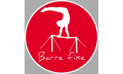 Barre fixe - 10cm - Sticker/autocollant