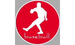 Baseball - 5cm - Sticker/autocollant