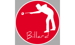 Billard - 5cm - Sticker/autocollant