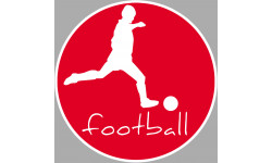 Football - 10cm - Sticker/autocollant