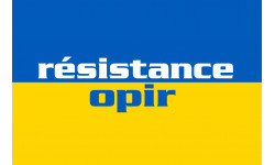 Ukraine résistance opir - 5cm - Sticker/autocollant