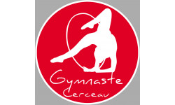 Gymnastique Cerceau - 20cm - Sticker/autocollant