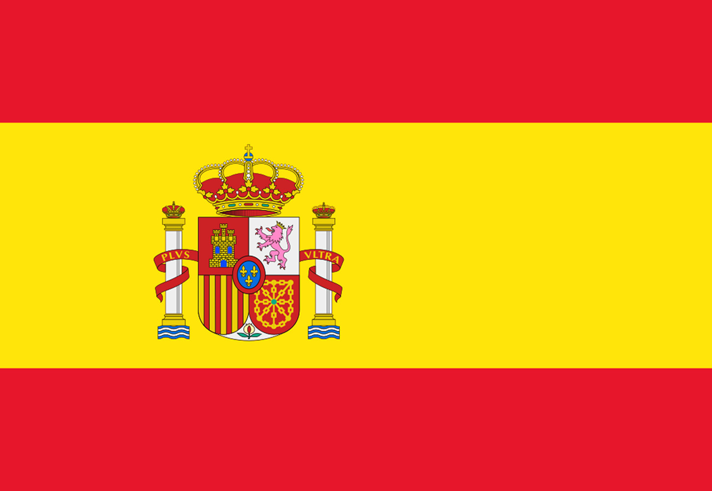 drapeau Spain - 5x3,3cm - Sticker/autocollant