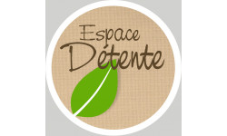 détente espace - 20cm - Sticker/autocollant