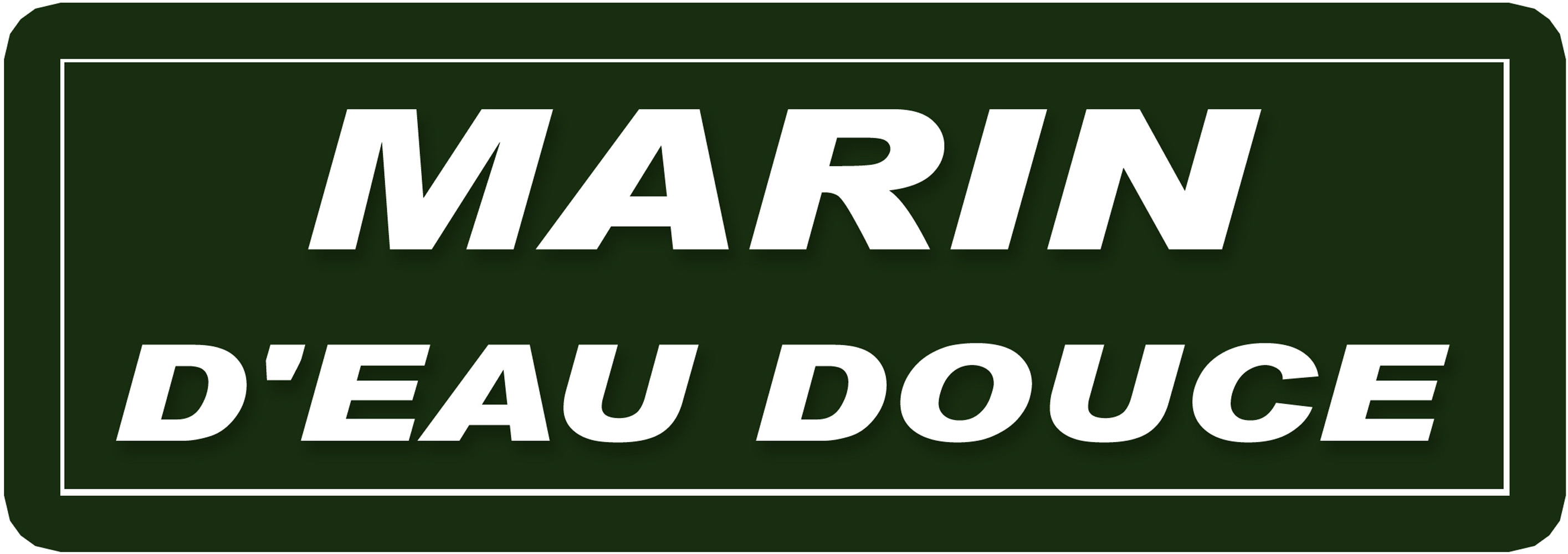 marin d'eau douce - 29,5x10,5cm - Sticker/autocollant