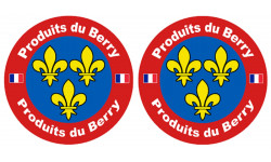 Produits du Berry - 2fois 10cm - Sticker/autocollant