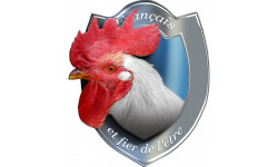  Coq français - 10x8.5cm - Sticker/autocollant