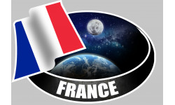 FRANCE - 10x14cm - Sticker/autocollant