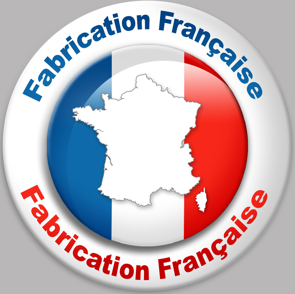 Fabrication Française - 20x20cm - Sticker/autocollant