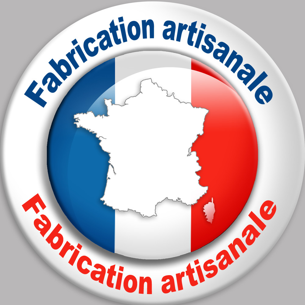 Fabrication artisanale - 20x20cm - Sticker/autocollant