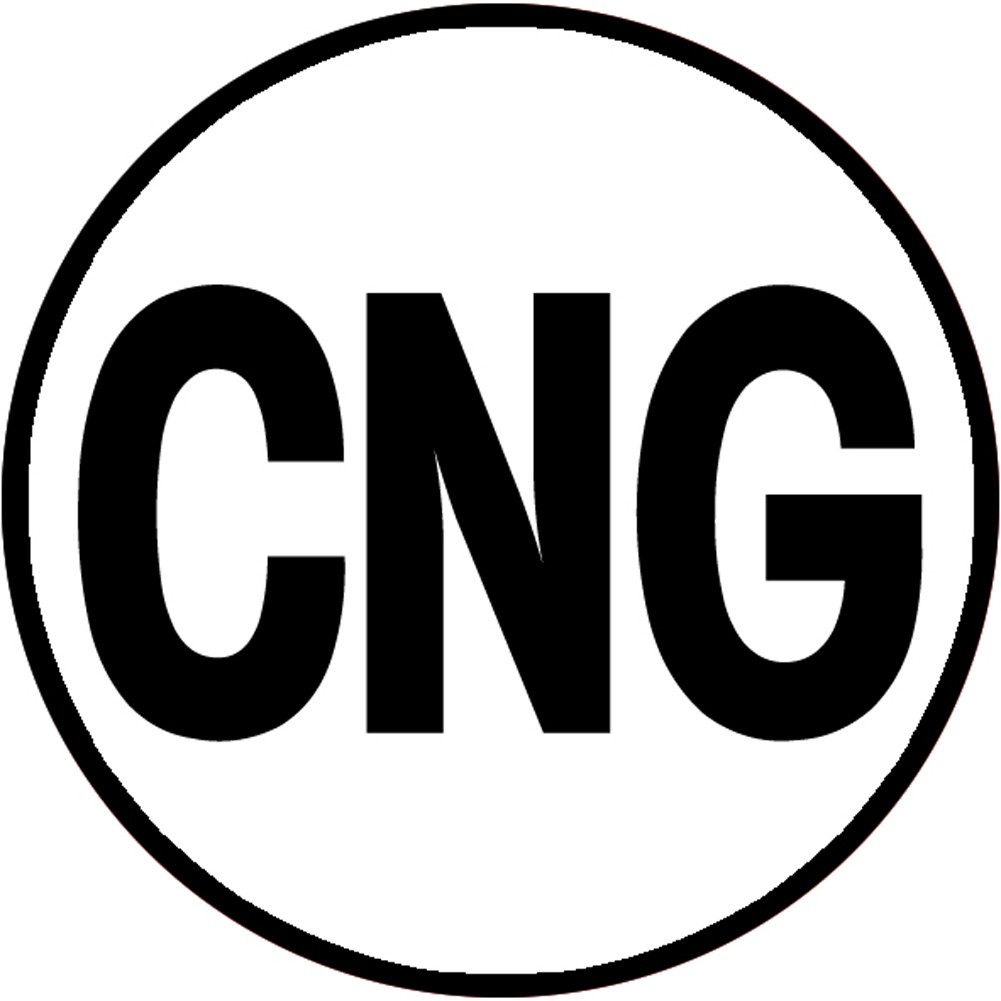 CNG - 10x10cm - Sticker/autocollant