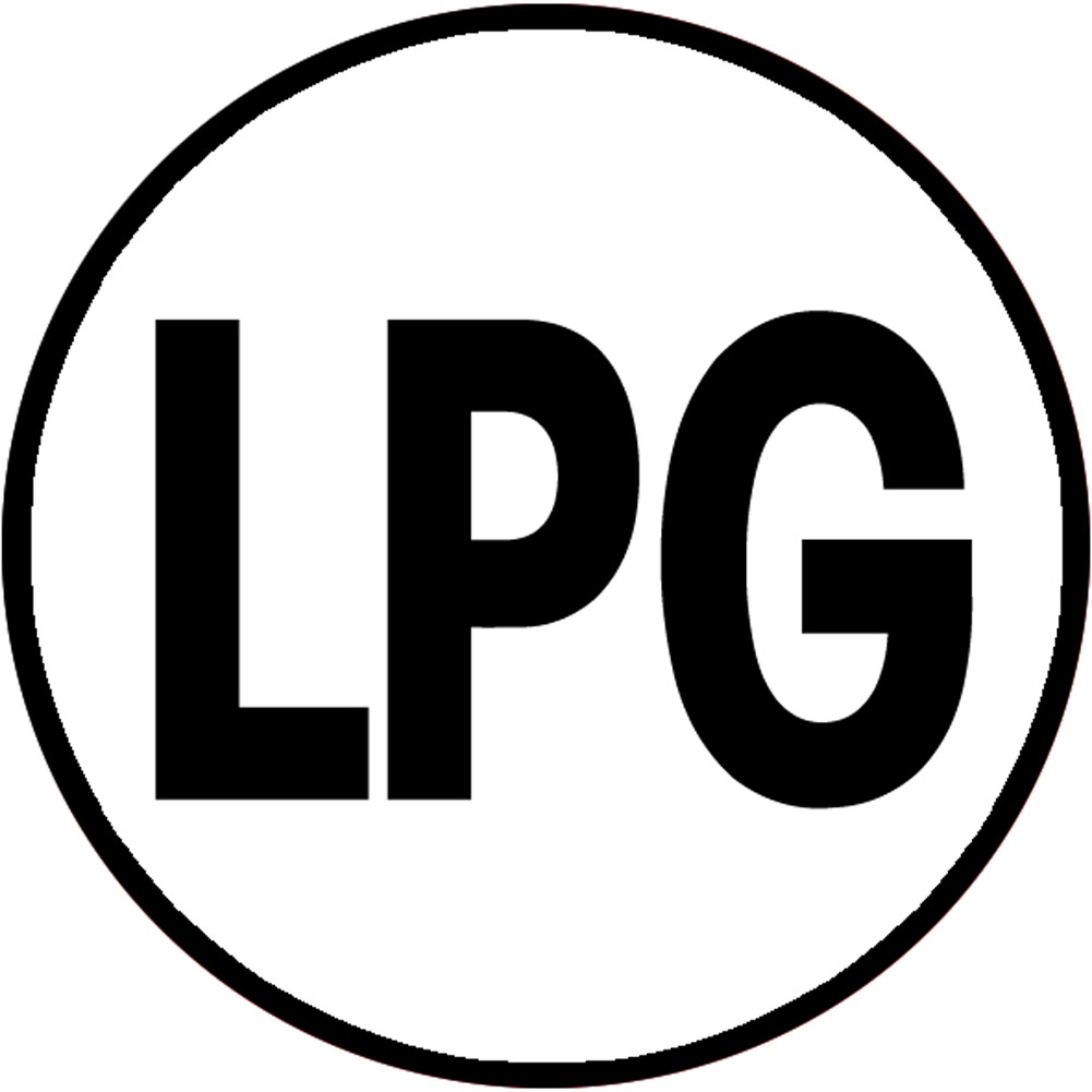 LPG - 20x20cm - Sticker/autocollant