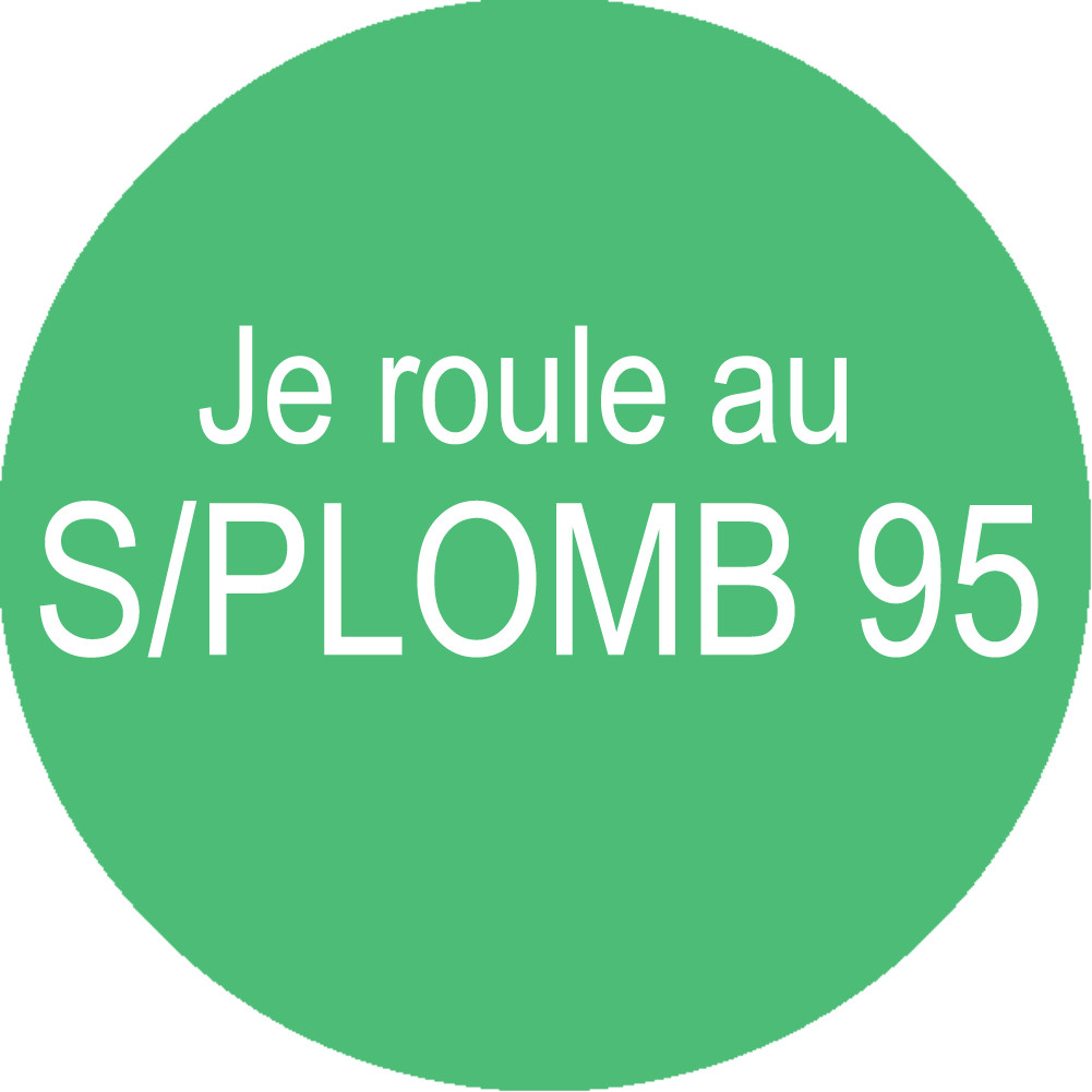 SANS PLOMB 95 - 20cm - Sticker/autocollant