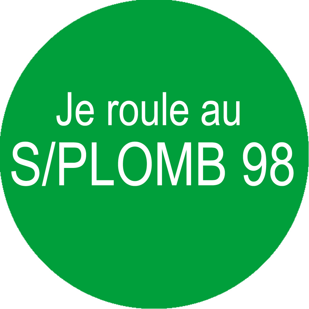 SANS PLOMB 98 - 15cm - Sticker/autocollant