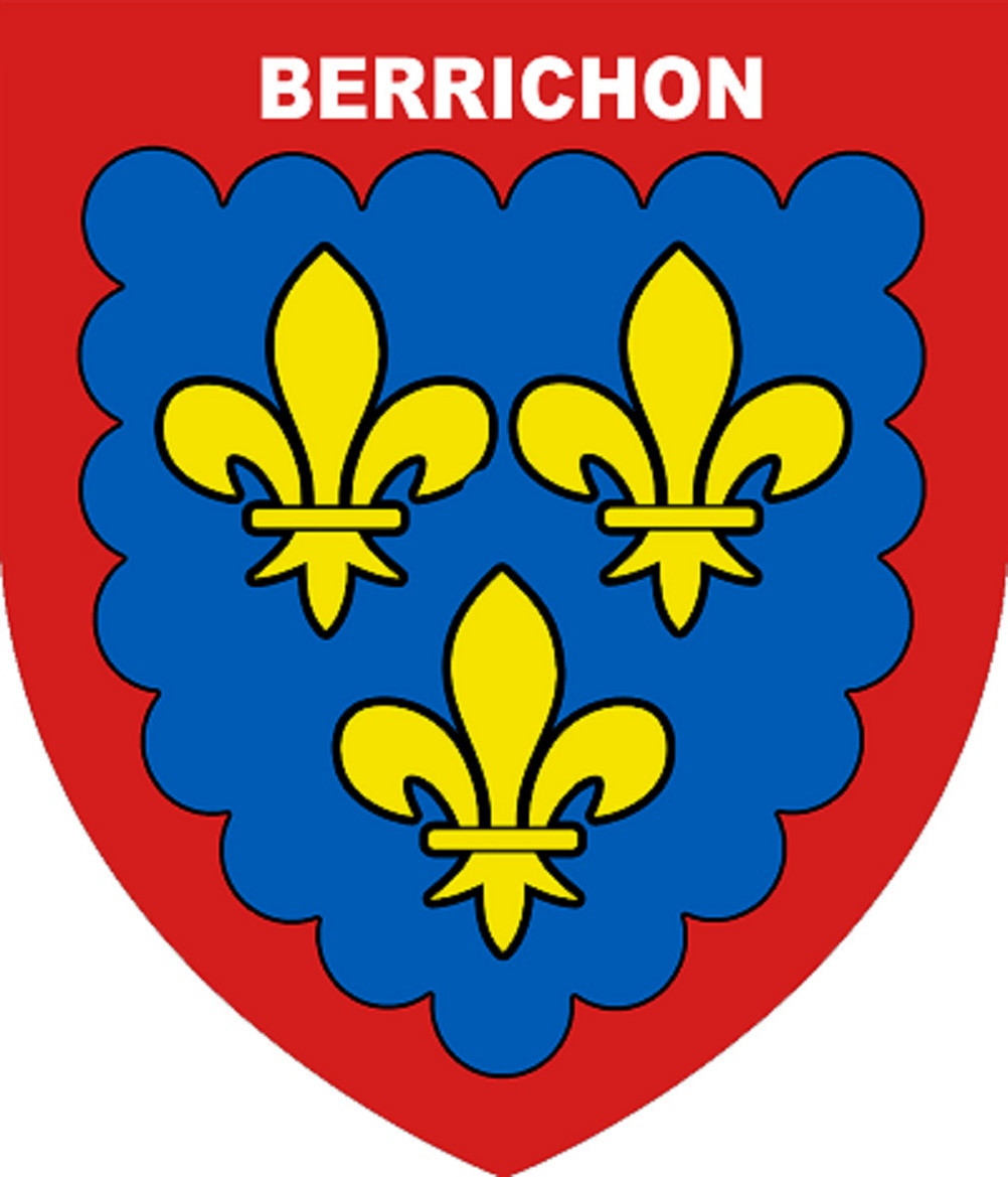 Blason Berrichon - 10x8.5cm - Sticker/autocollant