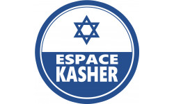 Kasher Espace - 5x5cm - Sticker/autocollant