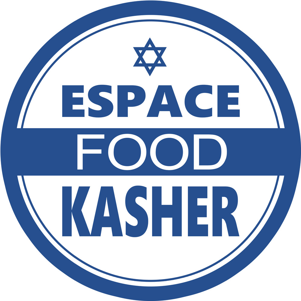 Kasher food - 15x15cm - Sticker/autocollant