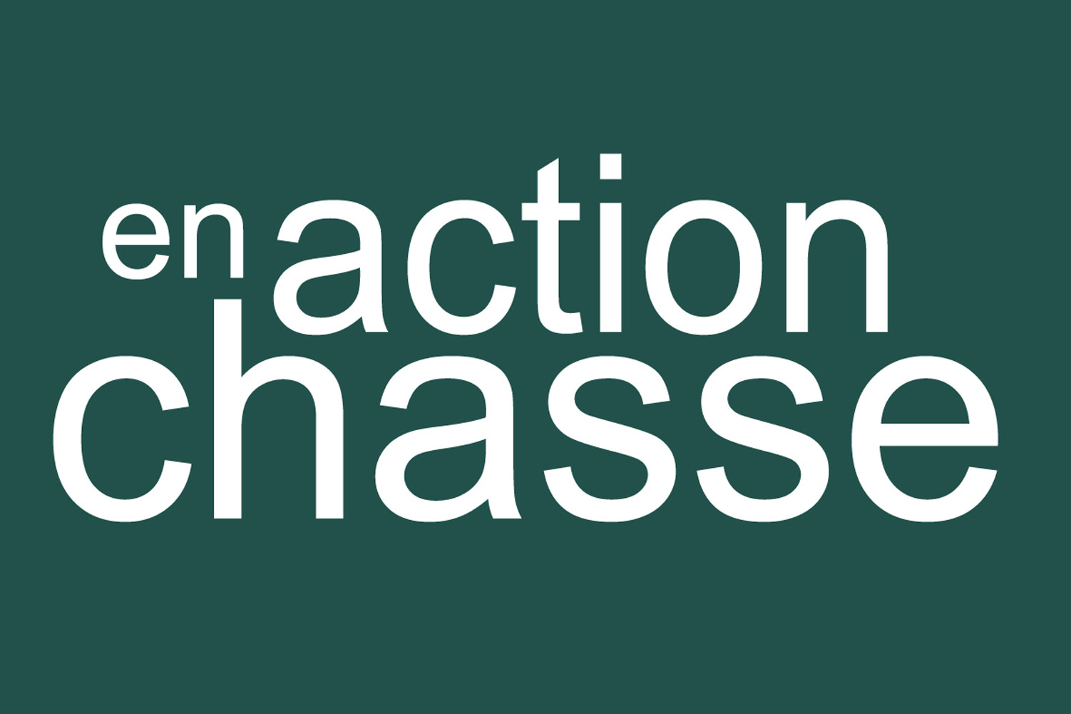 en action de chasse vert - 10x6.5cm - Sticker/autocollant